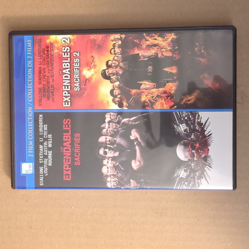 3/$14 2 Film The Expendables/2 DVDs